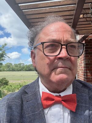 Kevin Dye the morning of his 30th Reunion of the Management of Technology Program at MIT's Sloan School .